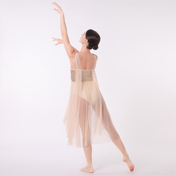 ODASDO Women Adult Lyrical Dance Dress - Picture 3 of 8